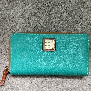 Dooney & Bourke Teal Wallet